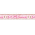 First Holy Communion Pink Foil Banner 2.7m