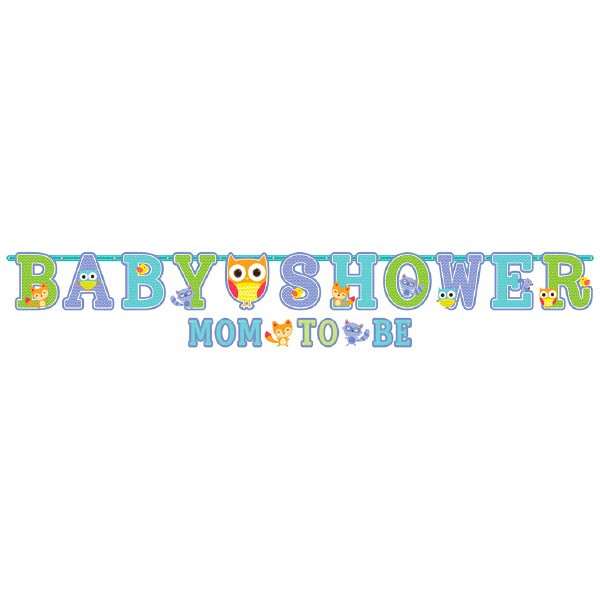 Baby Shower Letter Banner Kit 7.5ft