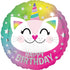 Caticorn Happy Birthday Balloon 17''