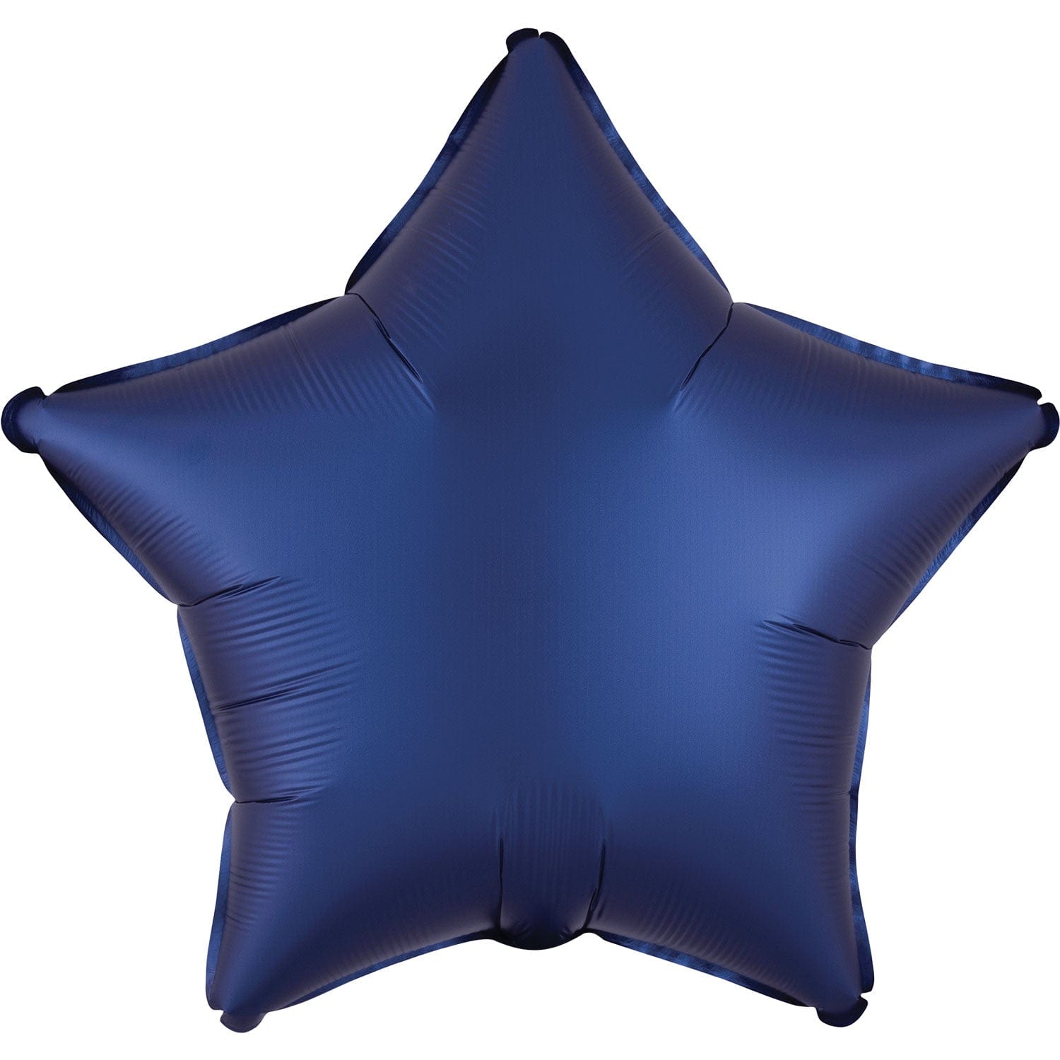 Navy Star Satin Luxe Standard 19" Foil Balloons