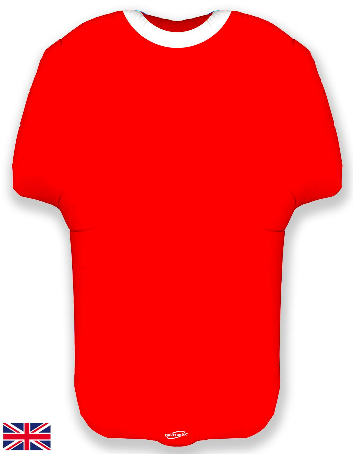 24'' Red Sport Shirt / Football Shirt Foil Balloon
