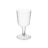 Clear 5.5oz Plastic Wine Glases