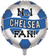 No 1 Chelsea Fan  Birthday 18 Inch Foil Balloon