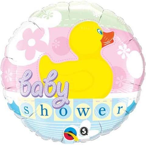 18'' Baby Shower Rubber Ducky Foil Balloon