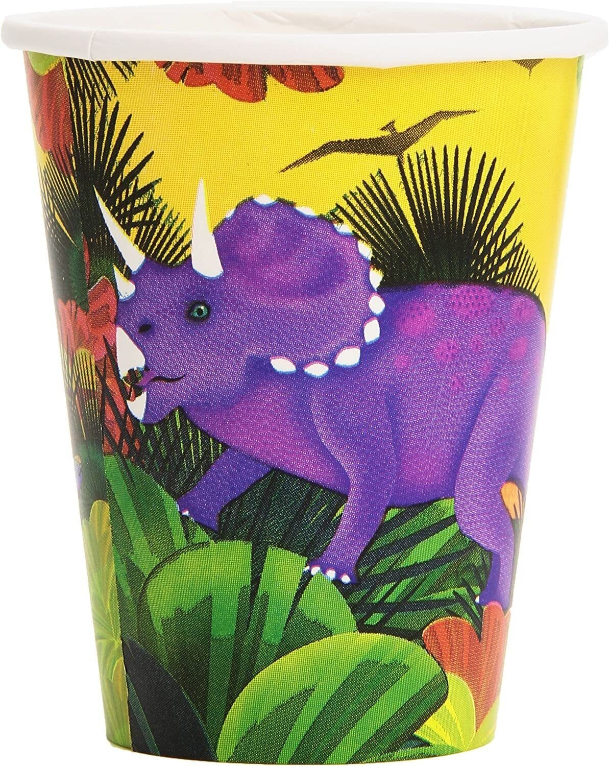 Prehistoric Dinosaur Party Cups 8pk