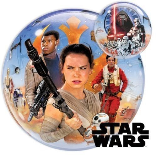 22'' BUBBLE STAR WARS THE FORCE AWAKENS