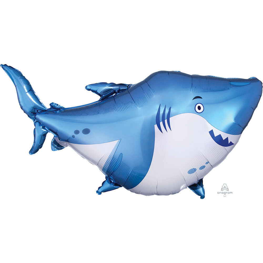 40'' Ocean Buddies Shark SuperShape Foil Balloon
