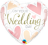 18'' HEART ON YOUR WEDDING DAY FOIL BALLOON