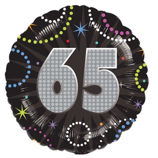 18'' 65th Birthday Time to Party