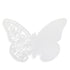 White Butterfly Place Cards 10pk