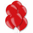Red Latex Balloons 11''/27.5cm - 10pk