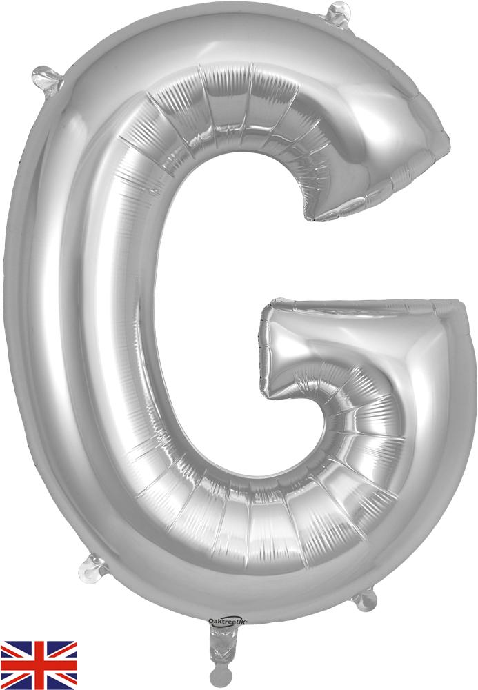 Silver Letter G 34