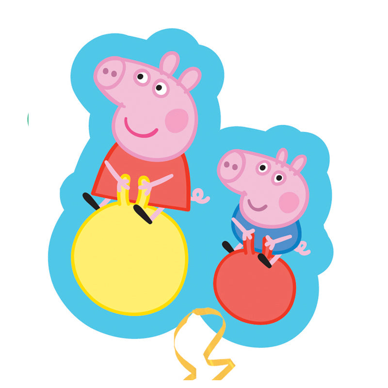 Peppa Pig and George Supershape Balloon