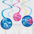 Blue's Clues Hanging Swirl Decorations 6pc