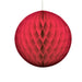 Red Paper Honeycomb Ball Decoration
