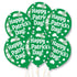 Happy St Patrick's Day Latex Balloon 6pk