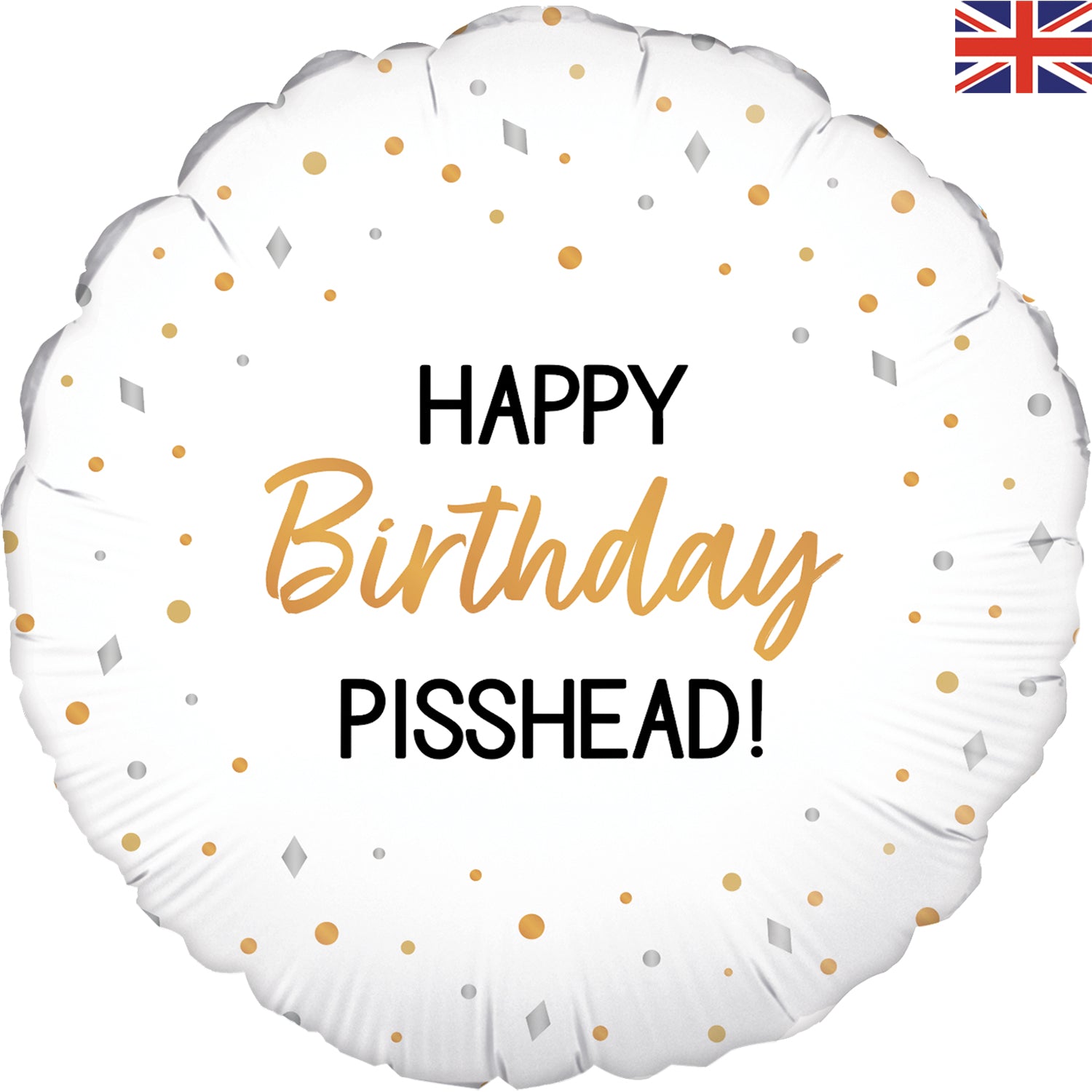 Pisshead Birthday Balloon