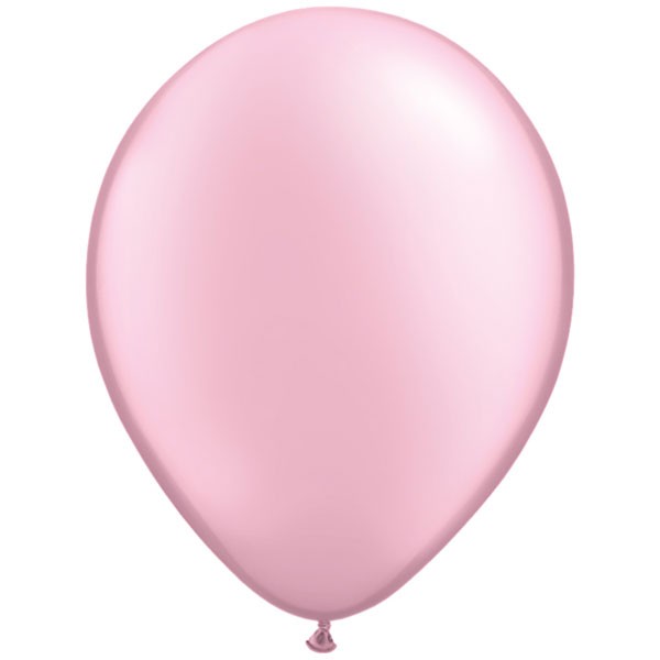 05" Round Pearl Pink Balloons 100pk