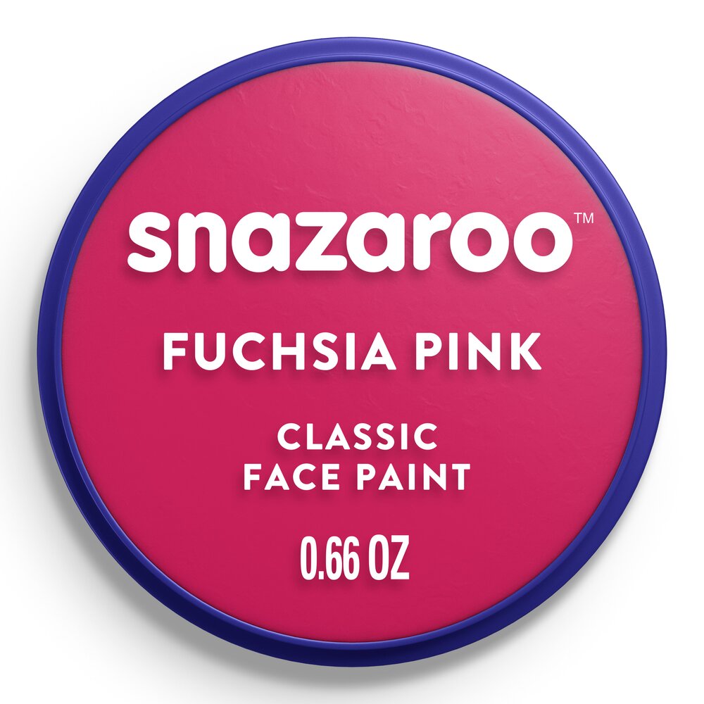 Snazaroo Classic Colour 18ml - Fuchsia Pink