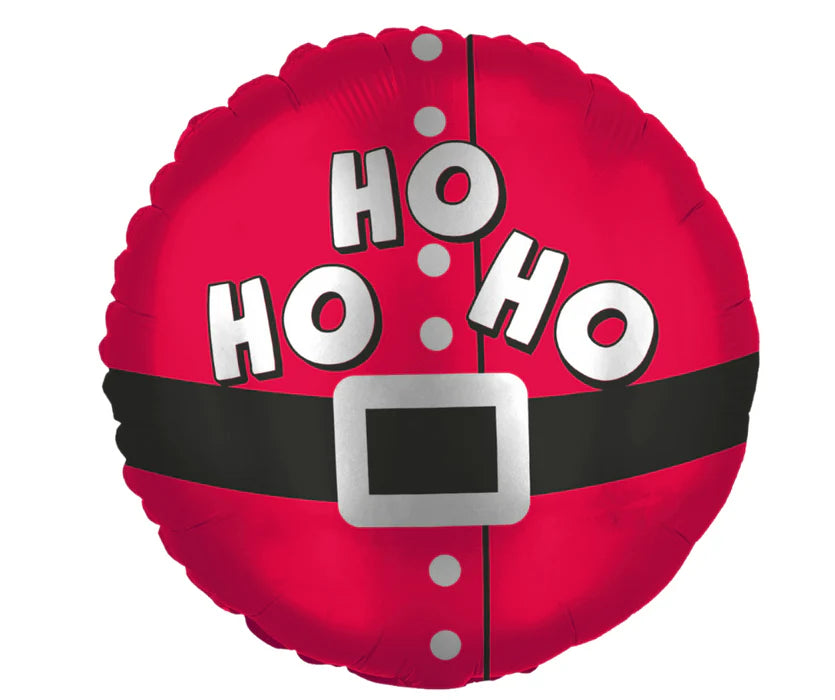 18" Santa Hoho Foil Balloon