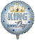 King for a Day 31 Inch Foil Balloon