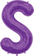 34'' Letter S - Purple