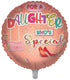 Special Daughter 18 Inch Foil Birthday Balloon