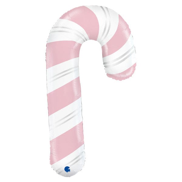 Pink Candy Cane 41" Foil Balloon