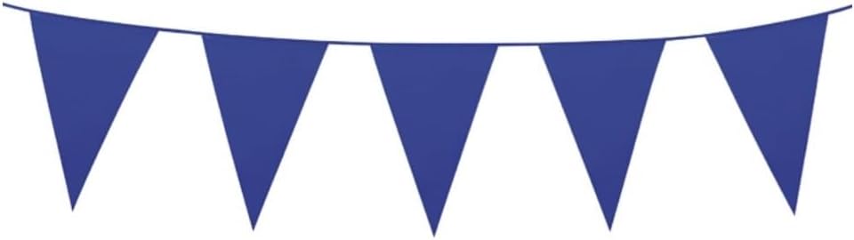 10m Royal Blue Flag Bunting