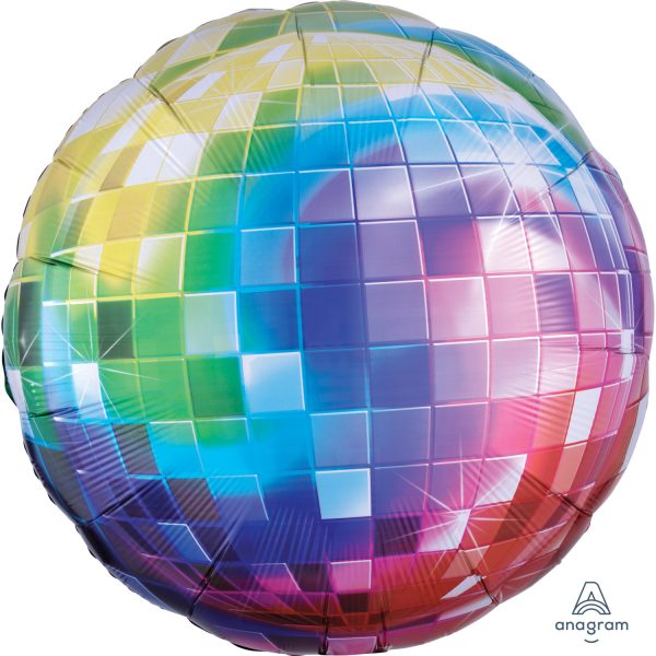 70'S DISCO FEVER FOIL BALLOON 81CM x 81CM