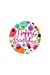 18''Happy Birthday Polka Dots Foil Balloon