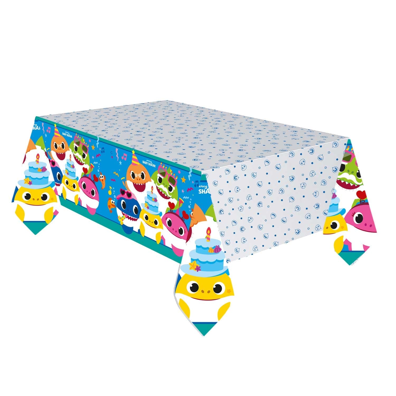 Baby Shark Paper Tablecover