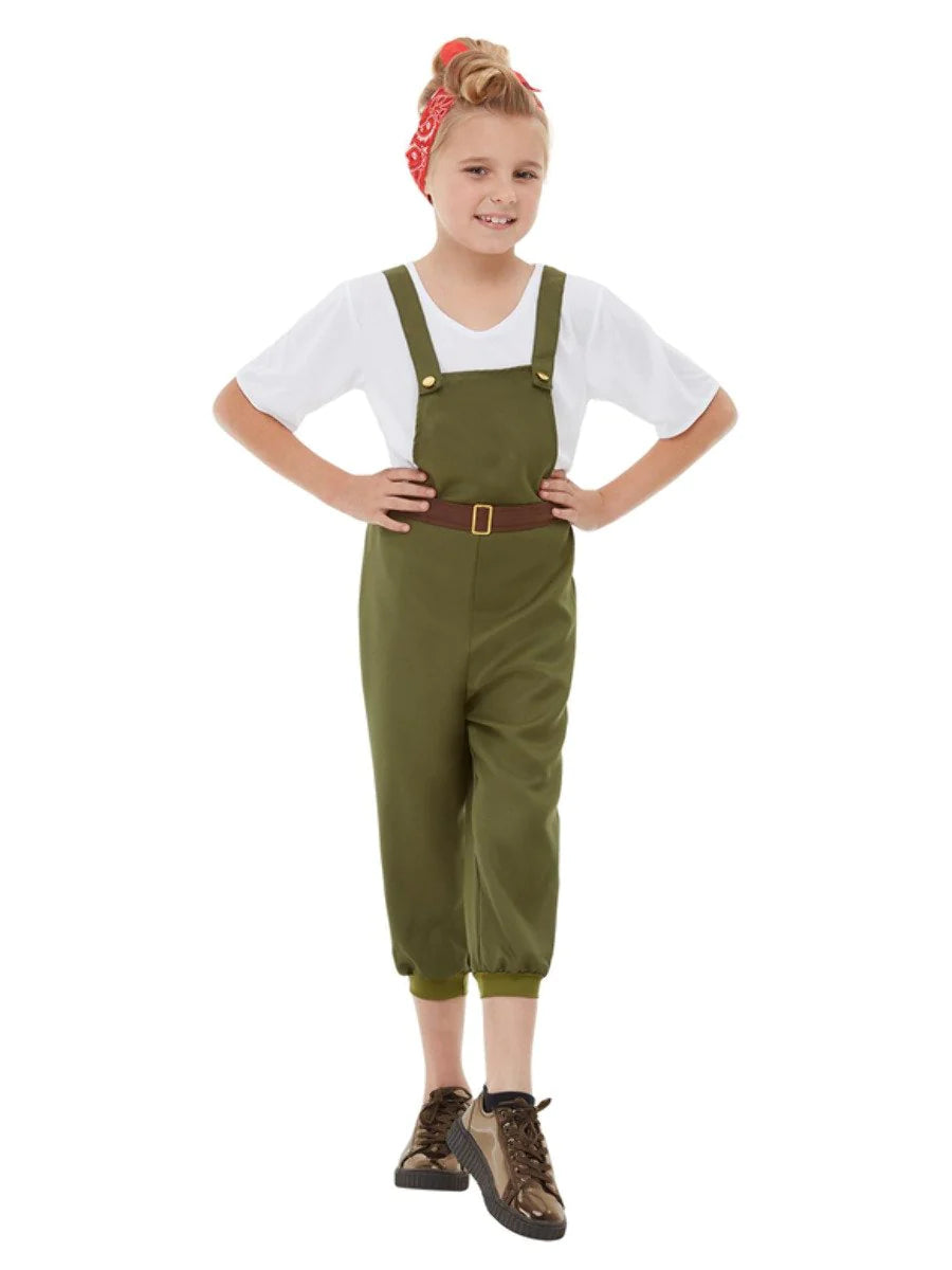 WW2 Little Land Girl Costume