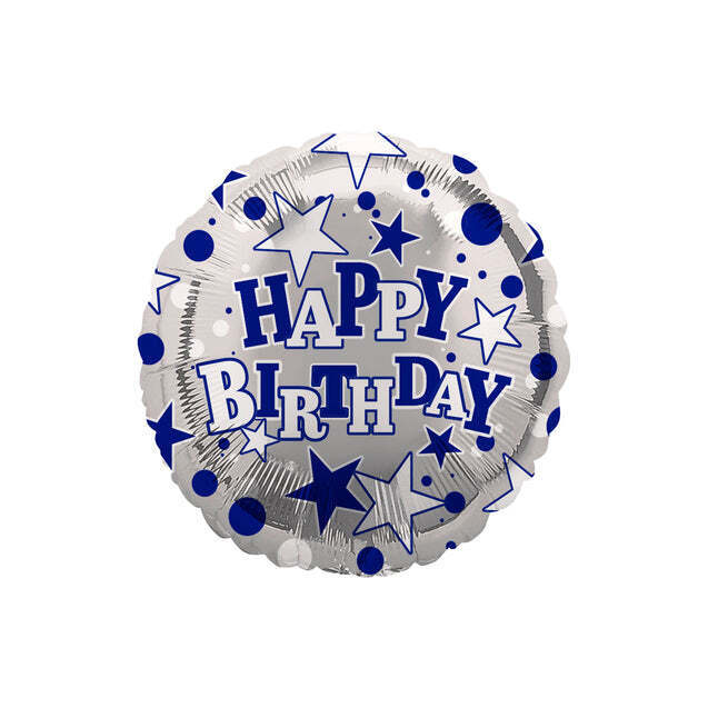 Happy Birthday Male Foil Balloon  18