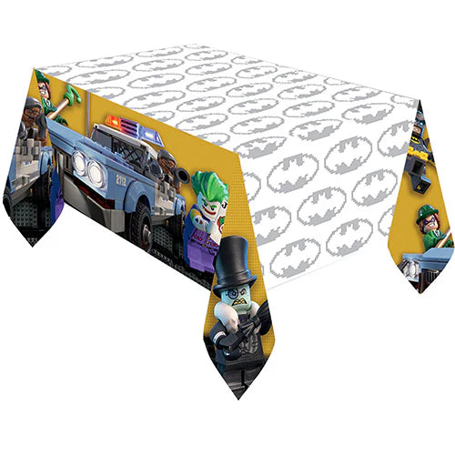 Lego Batman Plastic Table Cover 54" x 96 "