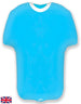 24'' Light Blue Sport Shirt / Football Shirt Foil Balloon