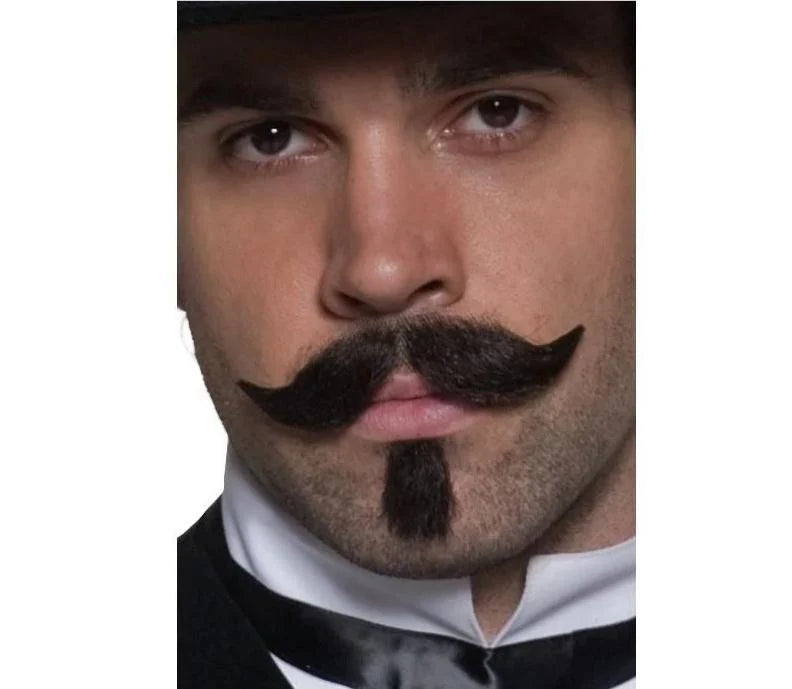 Authentic Western Gambler Mustache