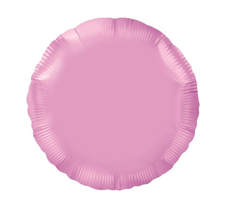 18'' Pink Round Foil Balloon