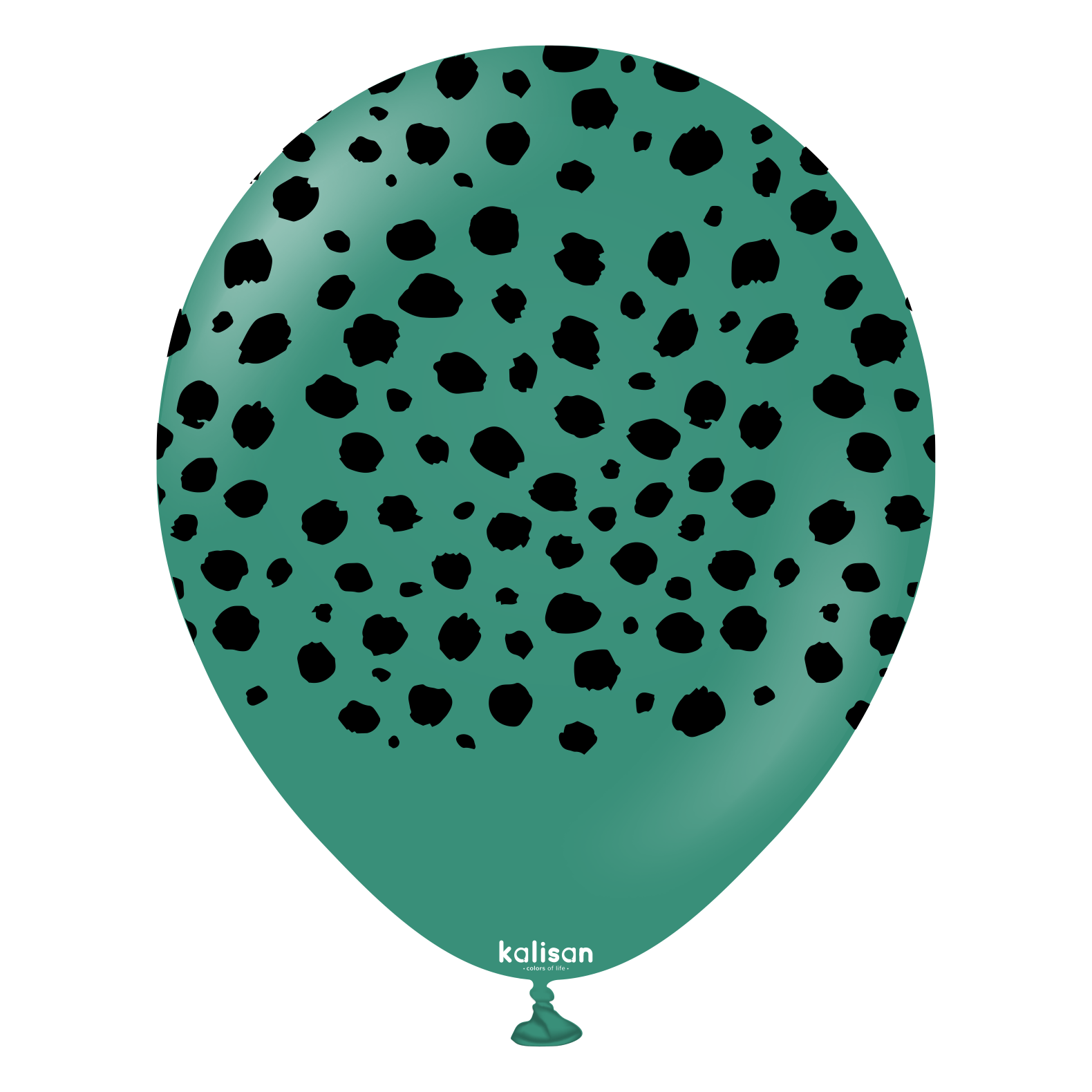 12" Sage Safari Cheetah Print Balloons (25pk)
