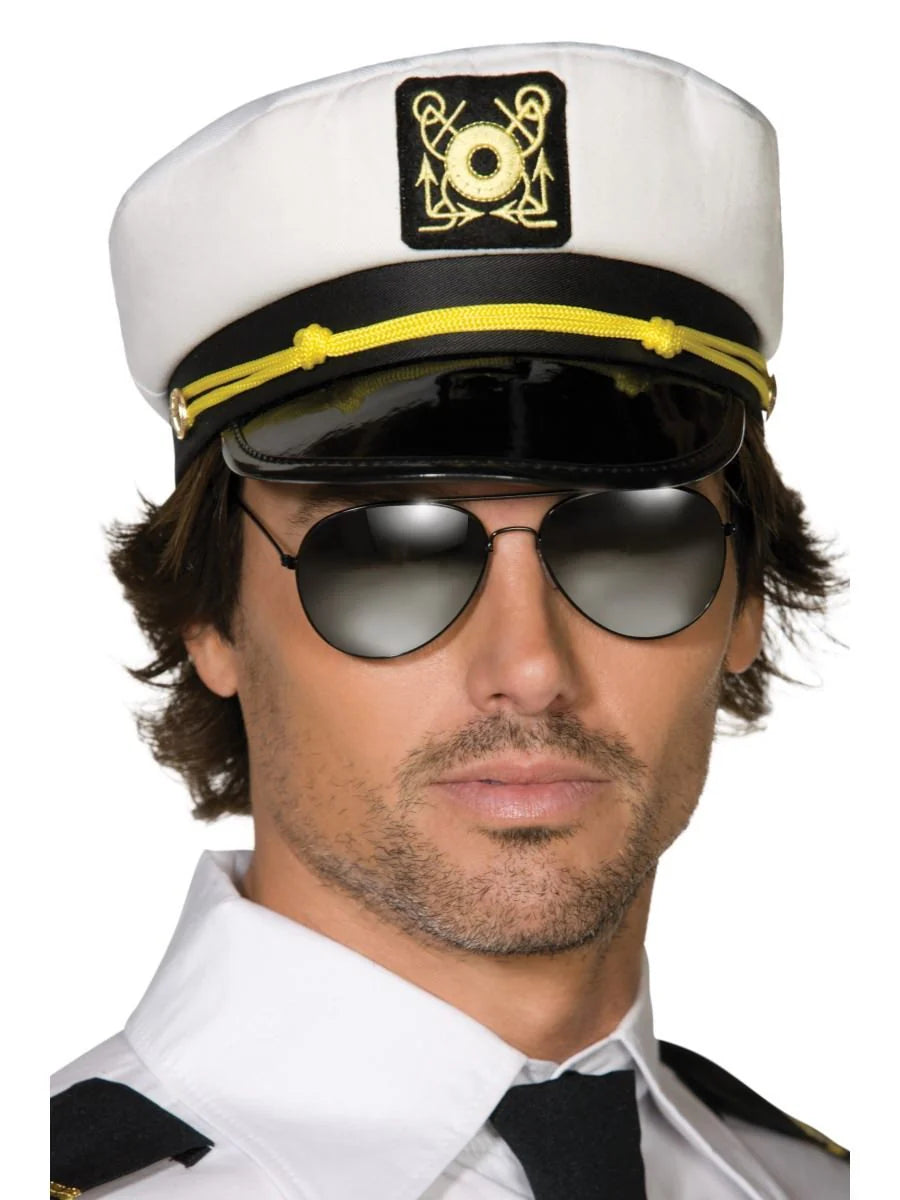 Captains Cap, White