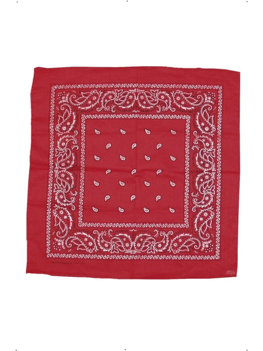 Red Cowboy Bandana