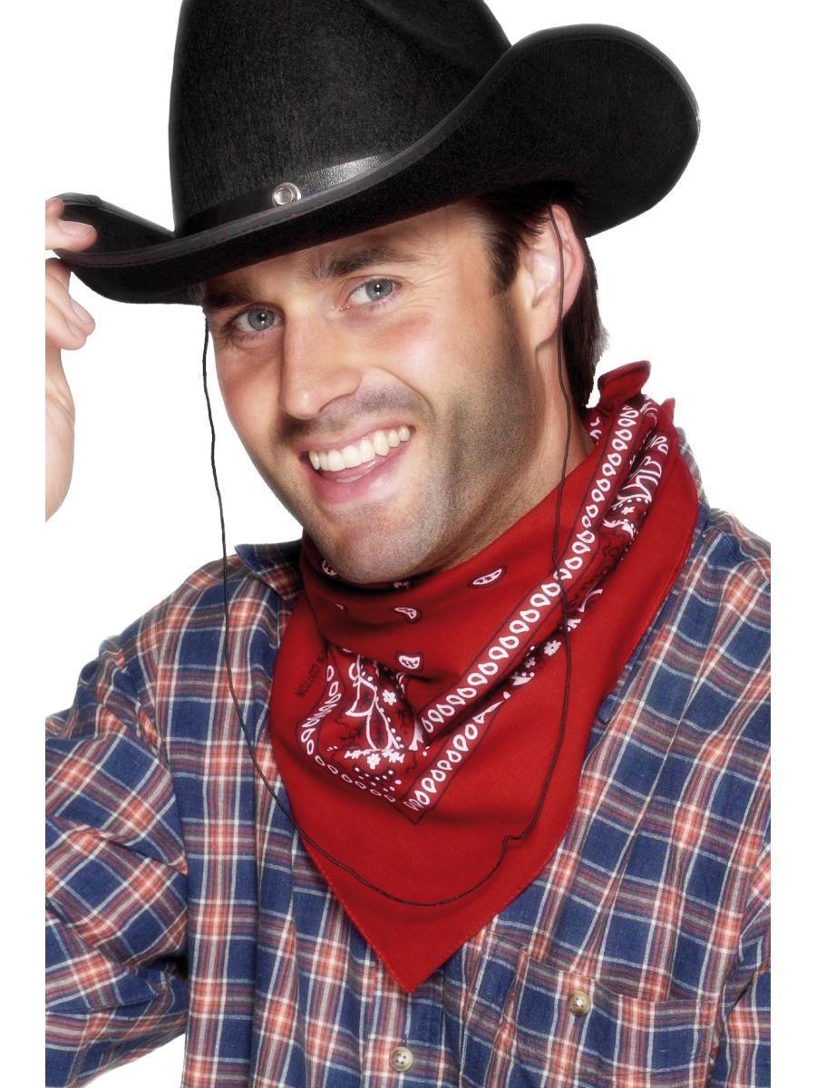 Red Cowboy Bandana