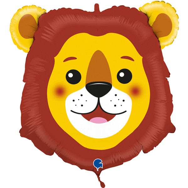 Lion Head 29" Foil Balloon