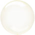 18'' Clearz Crystal Yellow Orbz Foil Balloon (Anagram)