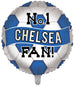 No 1 Chelsea Fan  Birthday 18 Inch Foil Balloon
