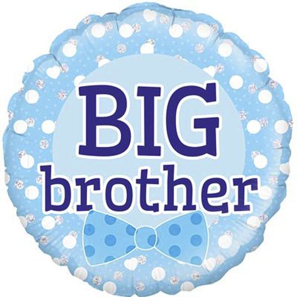 18'' Big Brother Holographic Foil Balloon