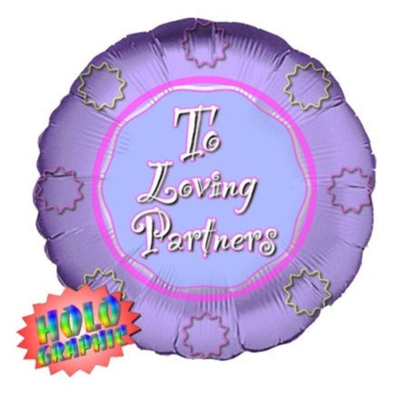 18'' FOIL TO LOVING PARTNERS
