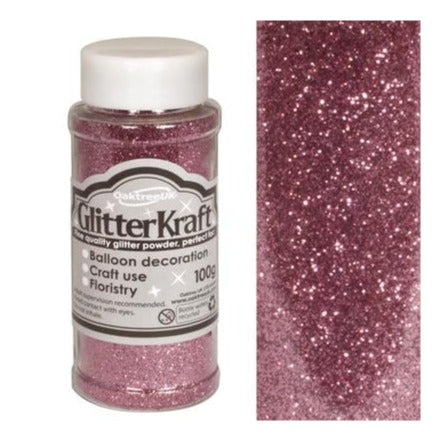 Fine Craft Light Pink Glitter 100g