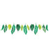 Foil Safari Leaves Paper Garland 7ft