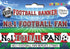 No 1 Football Fan Foil Banner